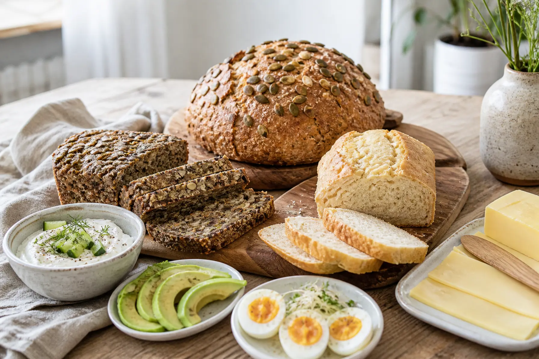 Lavkulhydrat brødalternativer du selv kan bage